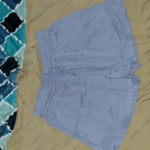 Blue shorts